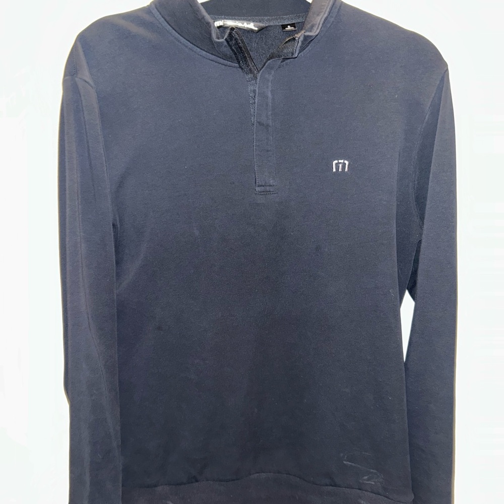 Travis Mathew Men's Black Pullover